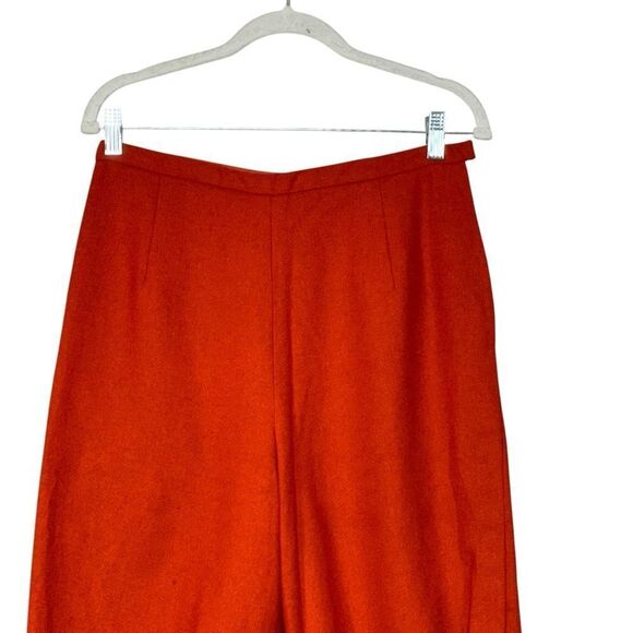 Vintage 1970s Orange Wool Knickersbockers| Size M - Picture 4 of 5